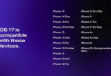 iOS 17֧ЩC(j)ͣiOS 17֧֙C(j)ع